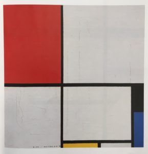 Piet Mondrian, Composizione con rosso, nero, blu, giallo