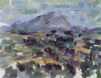 la montagna di Sainte-Victoire, Cézanne